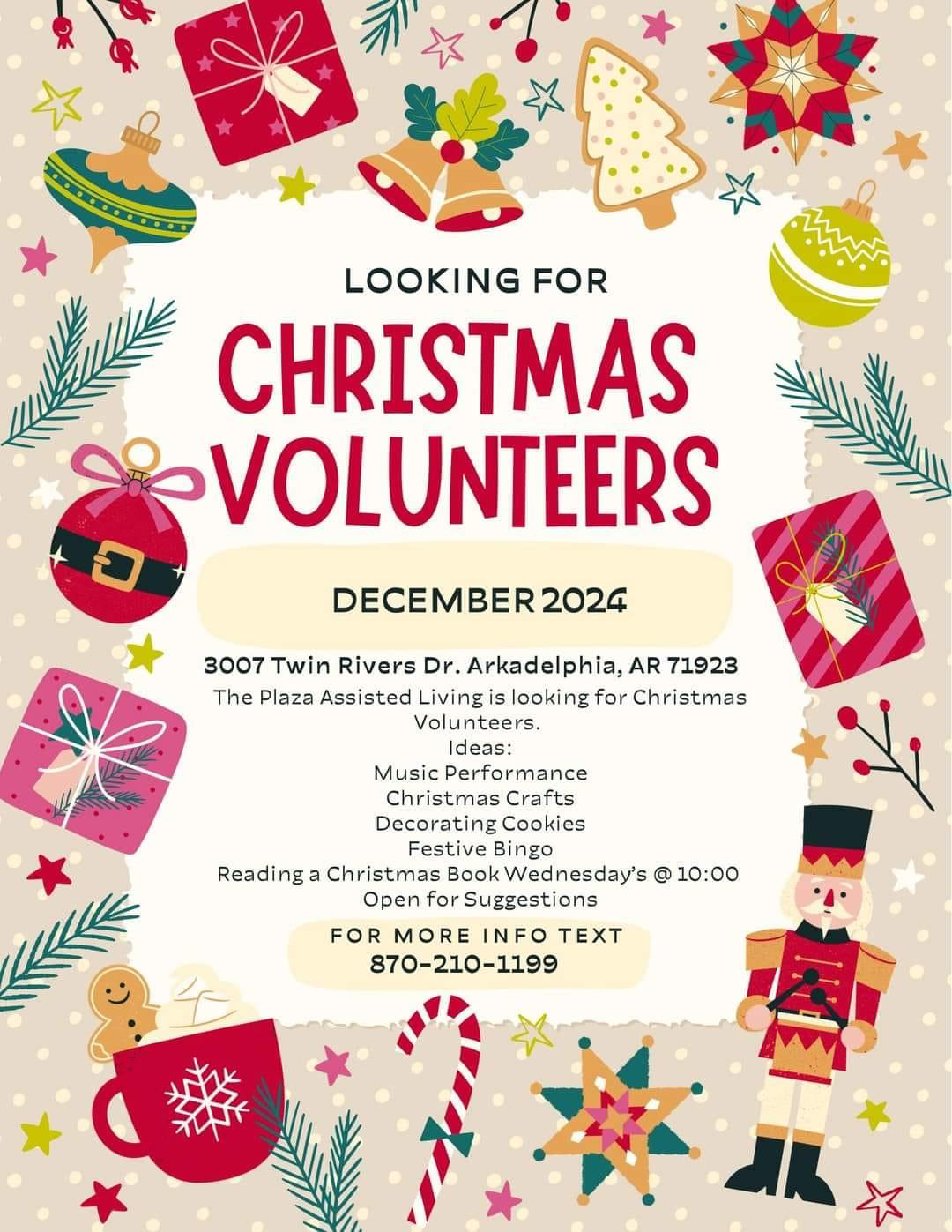 Volunteer Opportunity