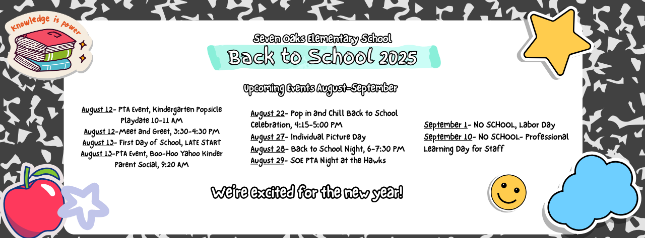 Decorative image describing Back to School 2025 events