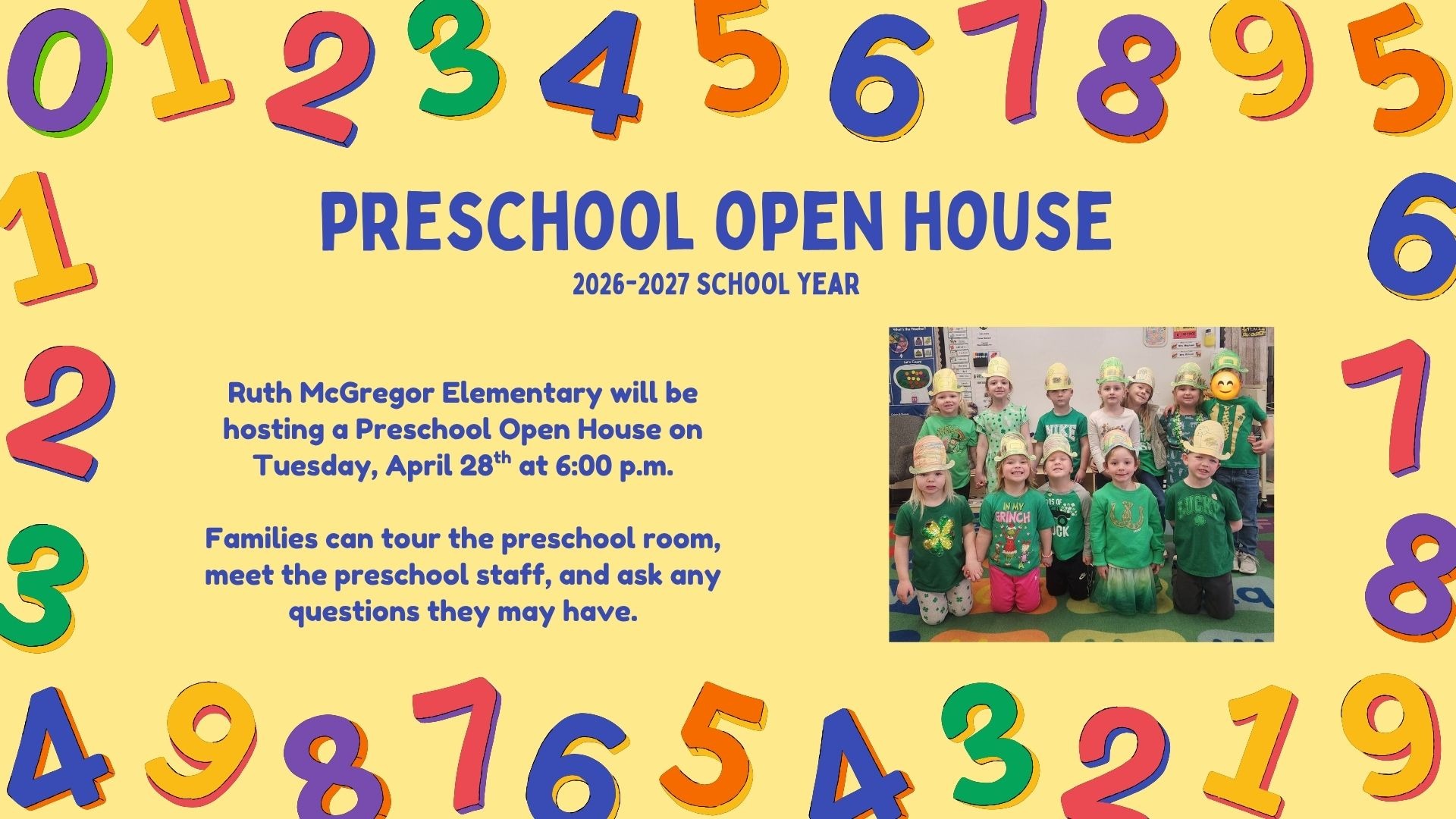 Preschool Open House