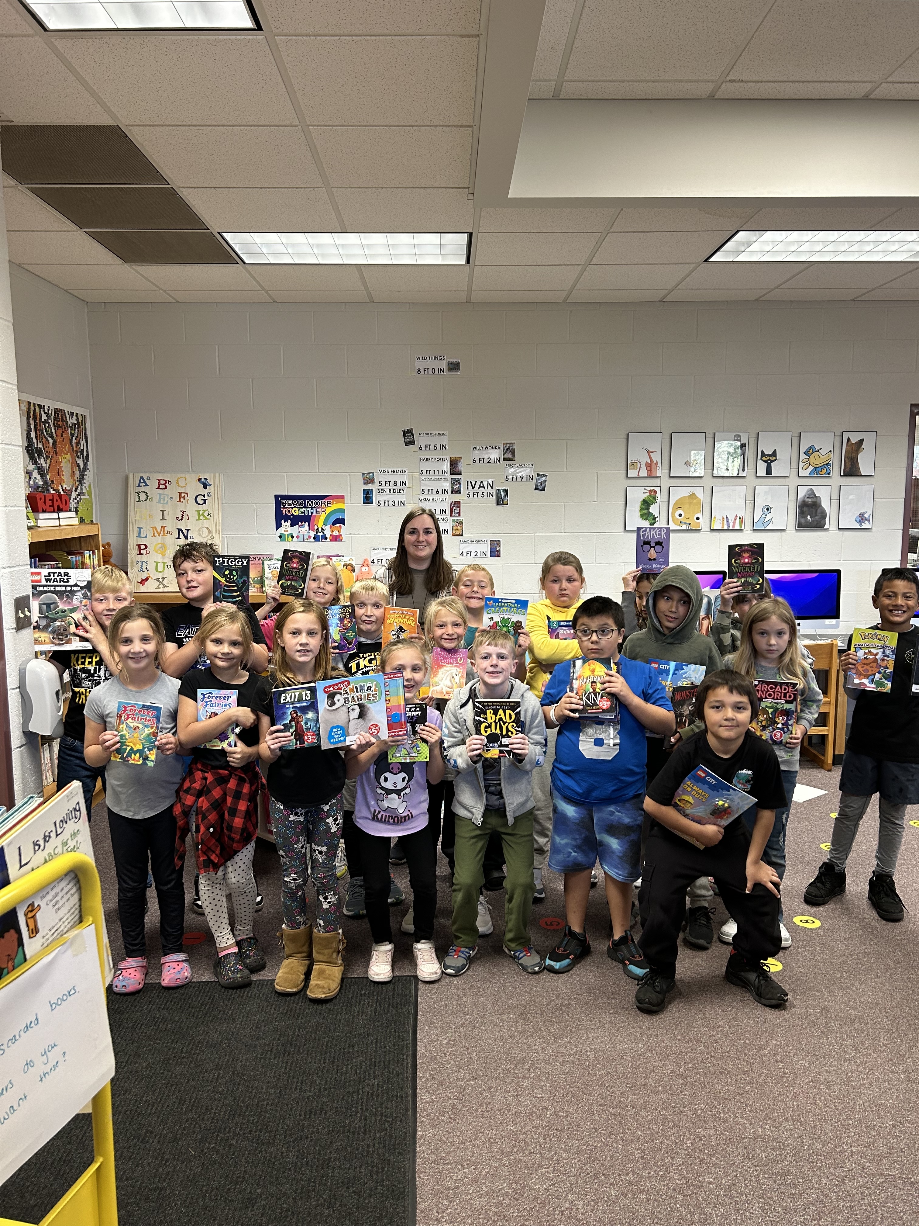 Class at the Book Fair