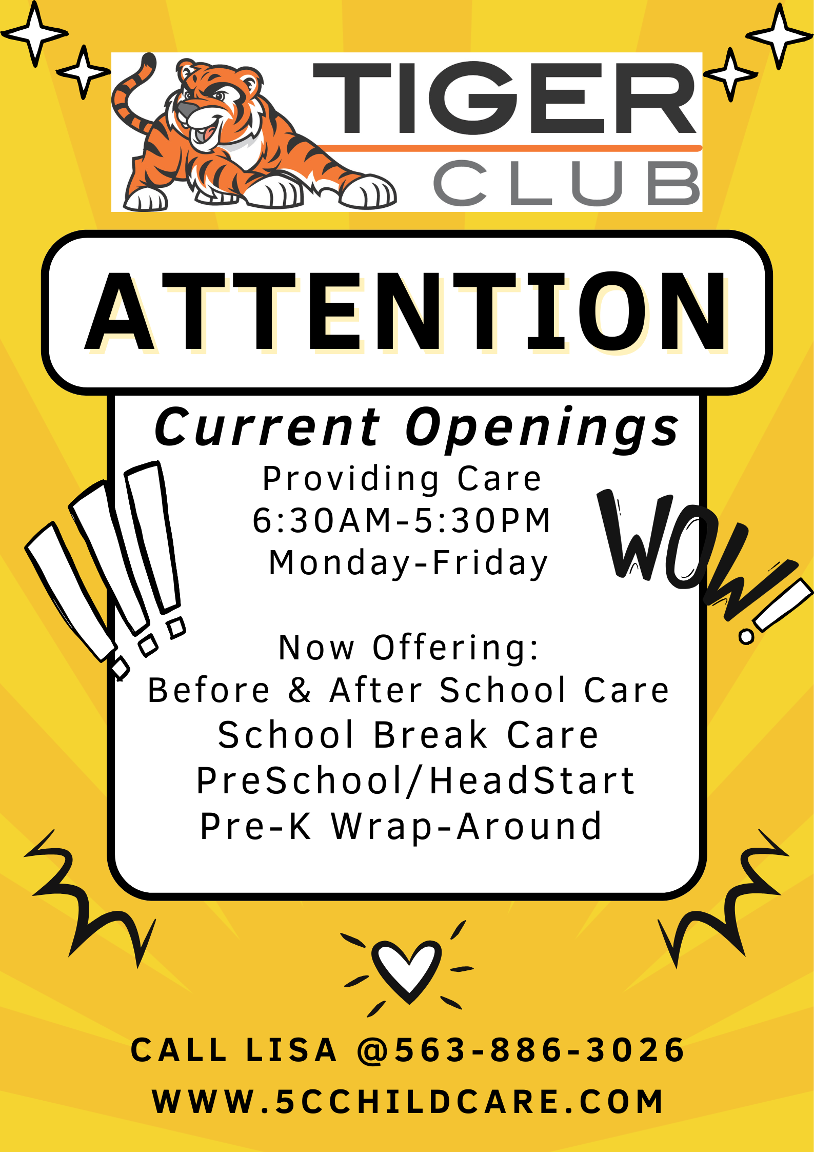 Daycare Flyer