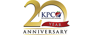Image that says Kentucky Purchasing Cooperative 20 Year Anniversary