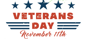 Veteran's Day November 9th
