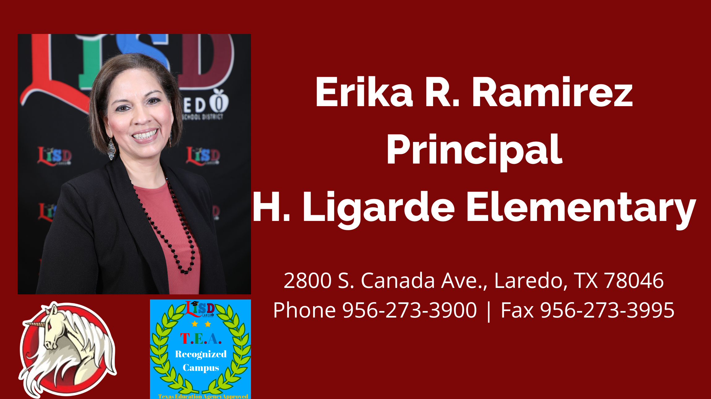 Erika R. Ramirez: Principal of H. Ligarde Elementary