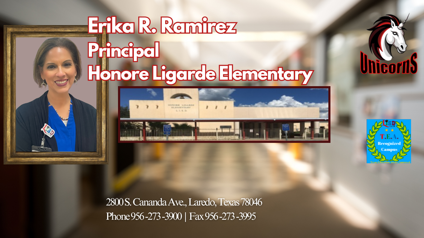 Erika R. Ramirez: Principal of H. Ligarde Elementary