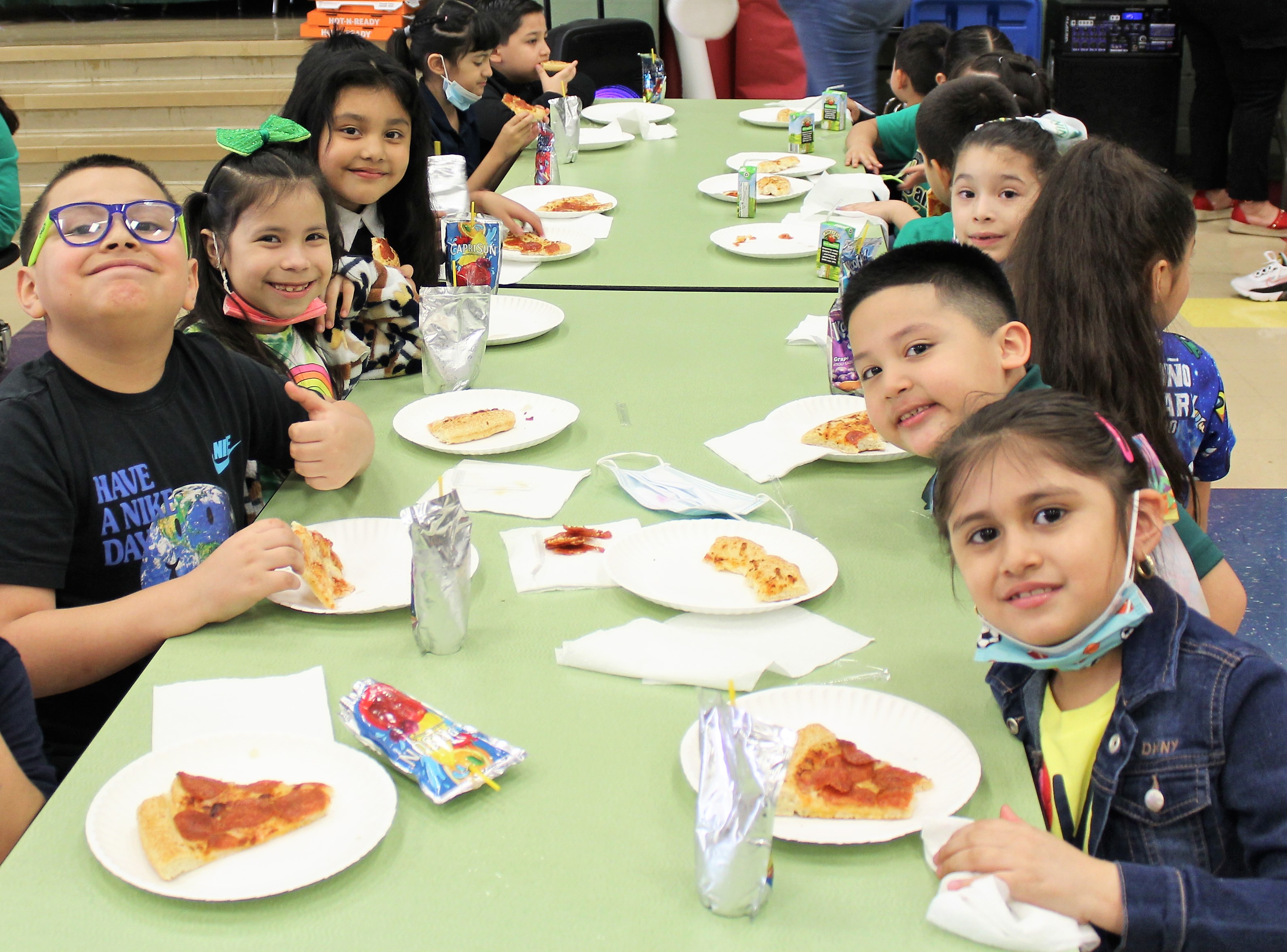 Pizza with the Principal