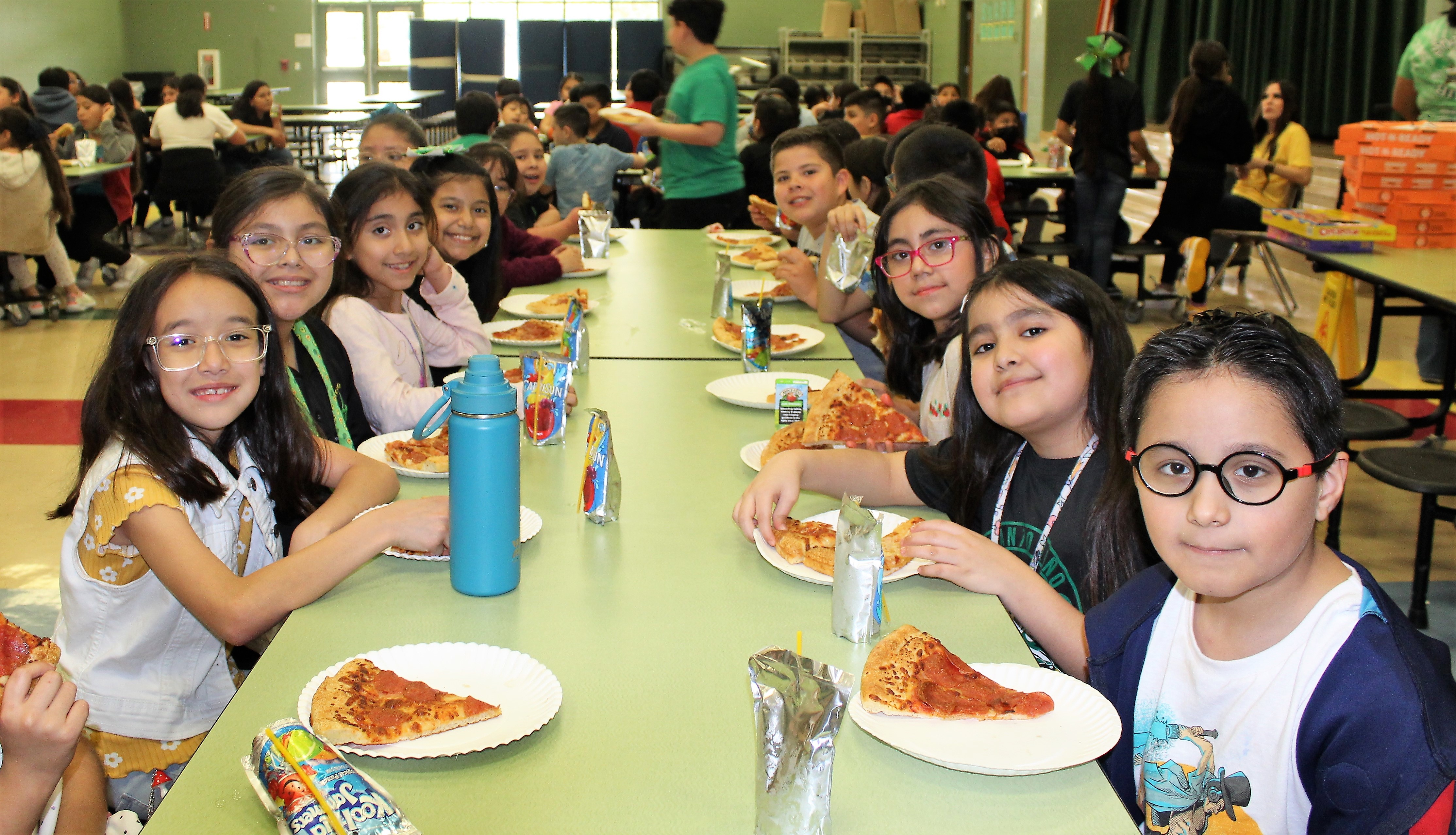 Pizza with the Principal