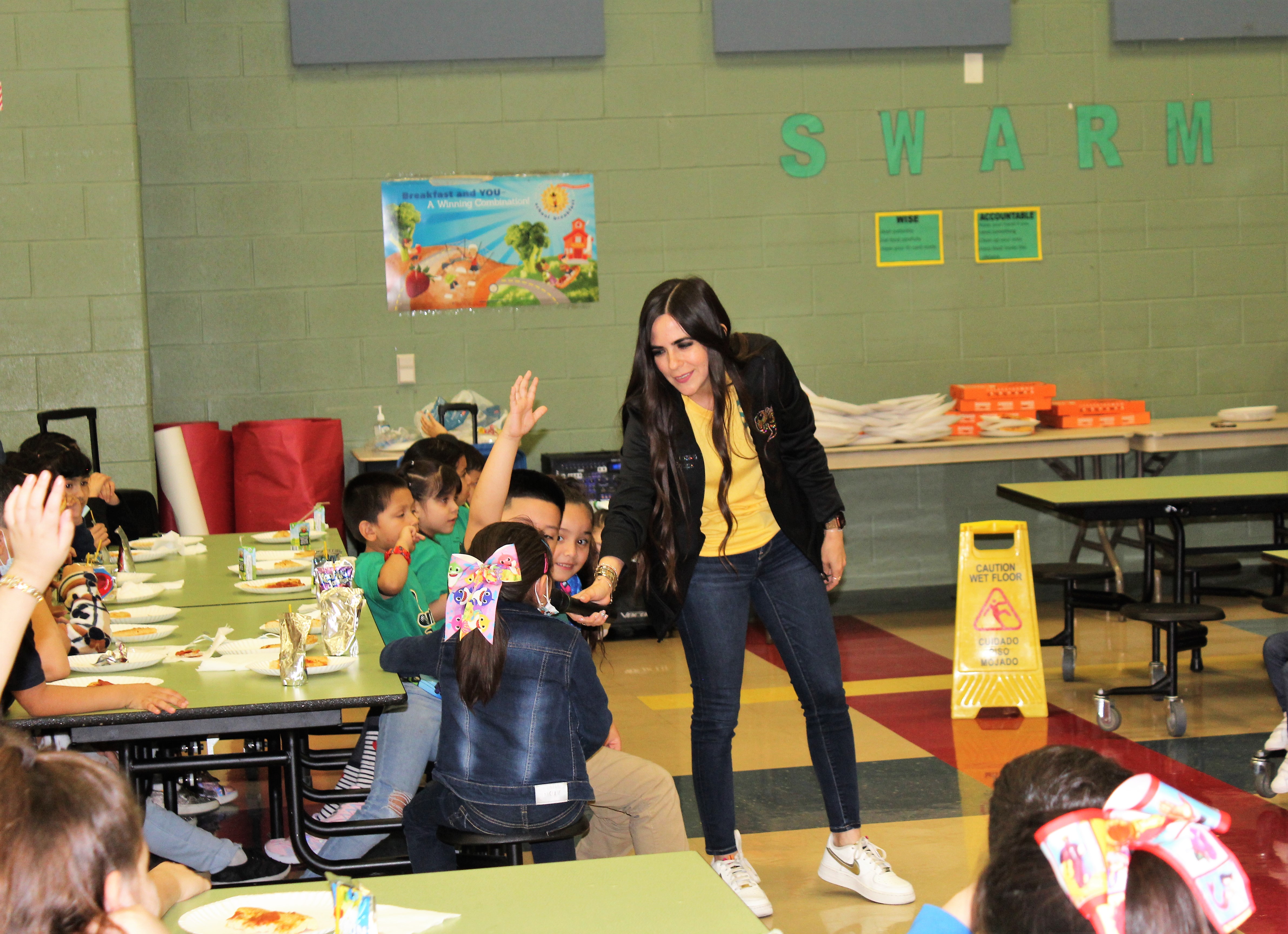 Pizza with the Principal