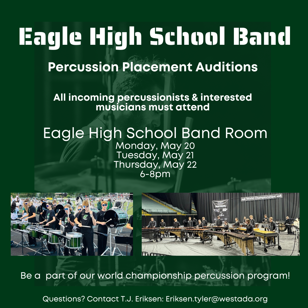 Percussion Auditions