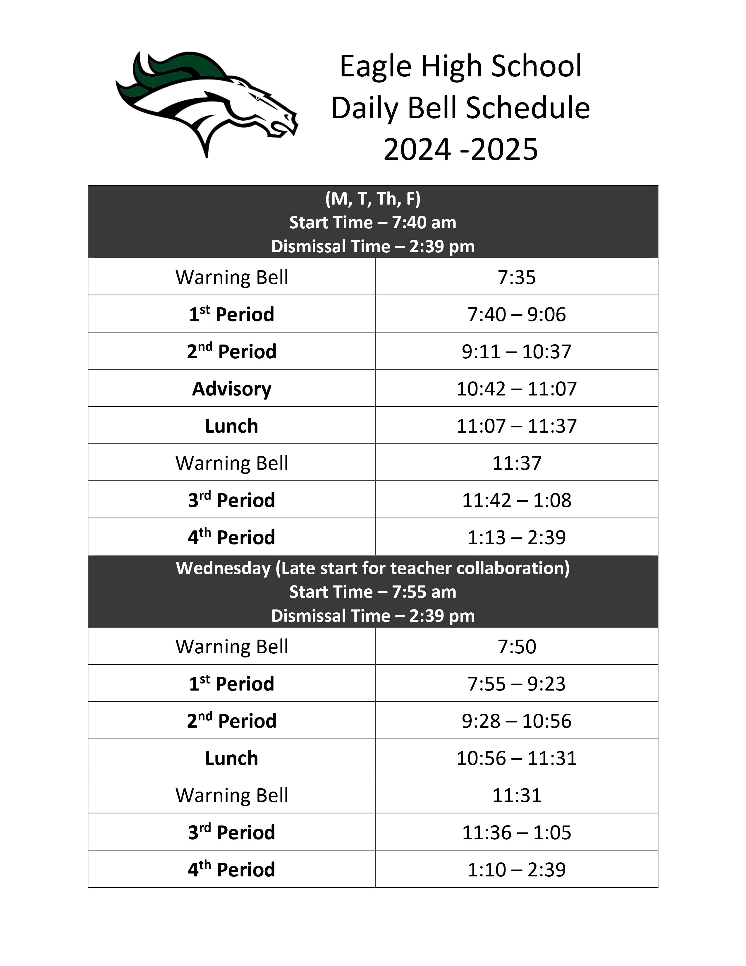 Bell Sched