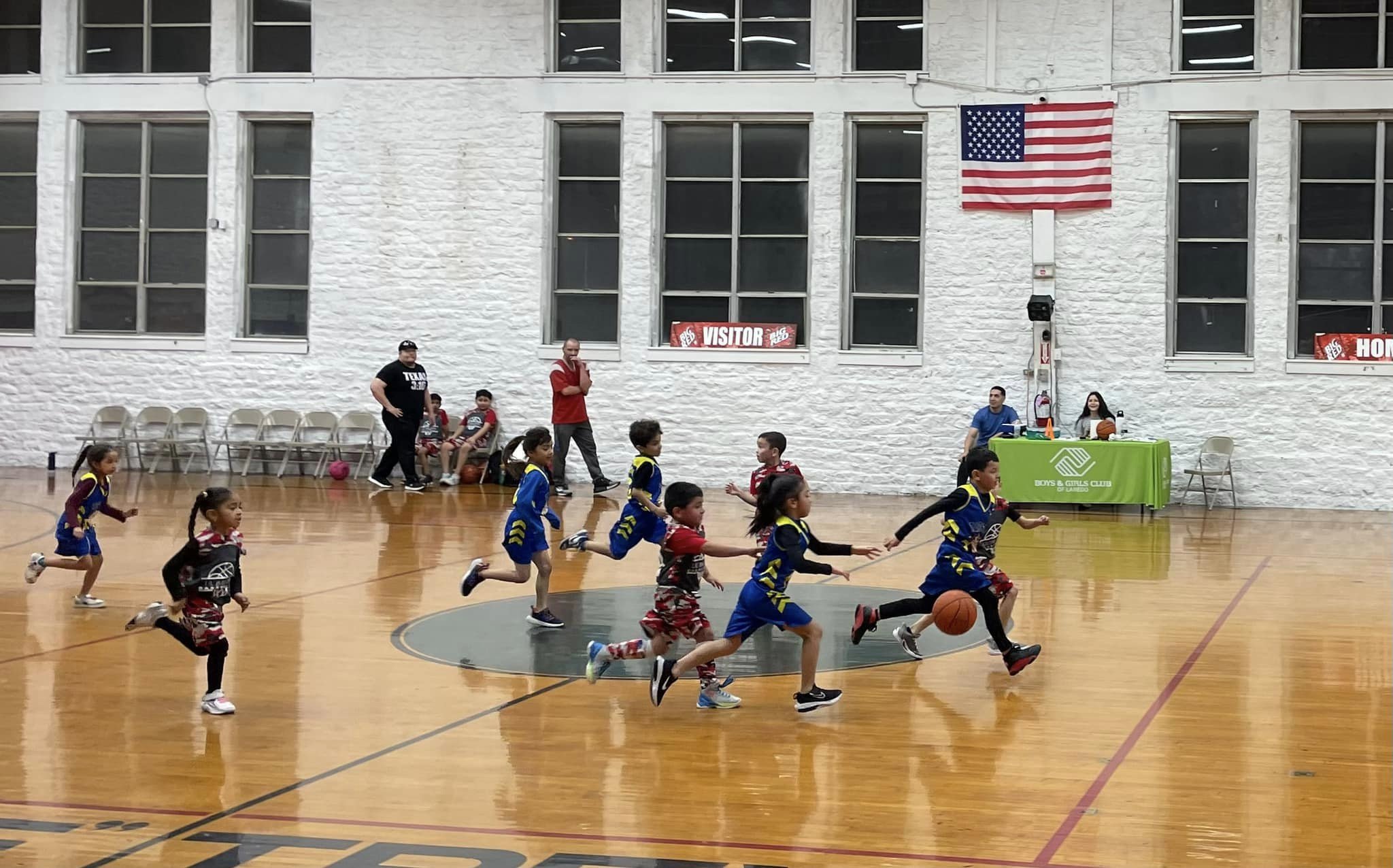 K. Tarver Basketball 1st grade team beats Milton