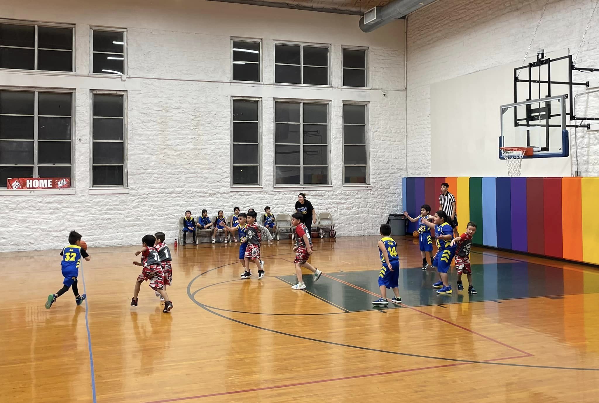 K. Tarver Basketball 1st grade team beats Milton