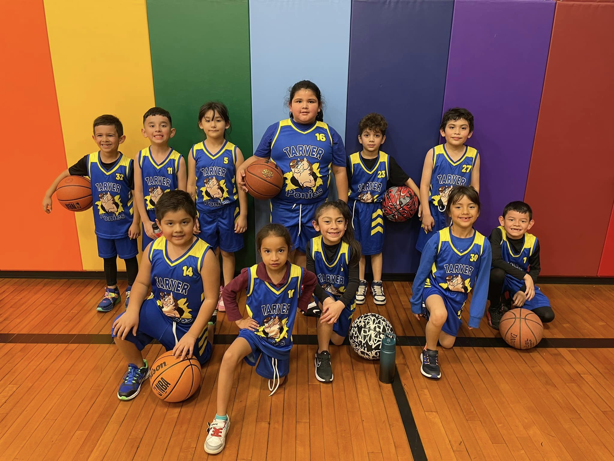 K. Tarver Basketball 1st grade team beats Milton