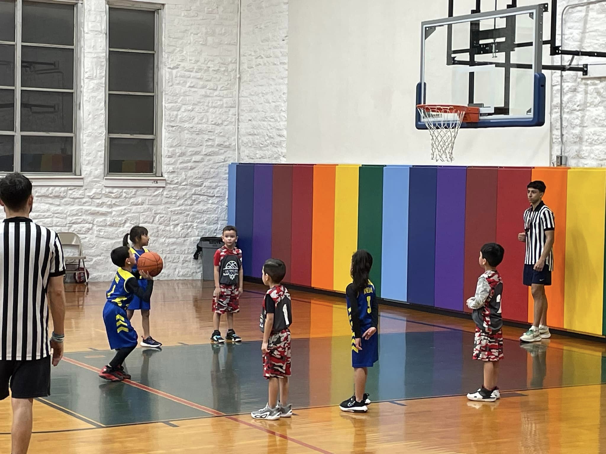 K. Tarver Basketball 1st grade team beats Milton