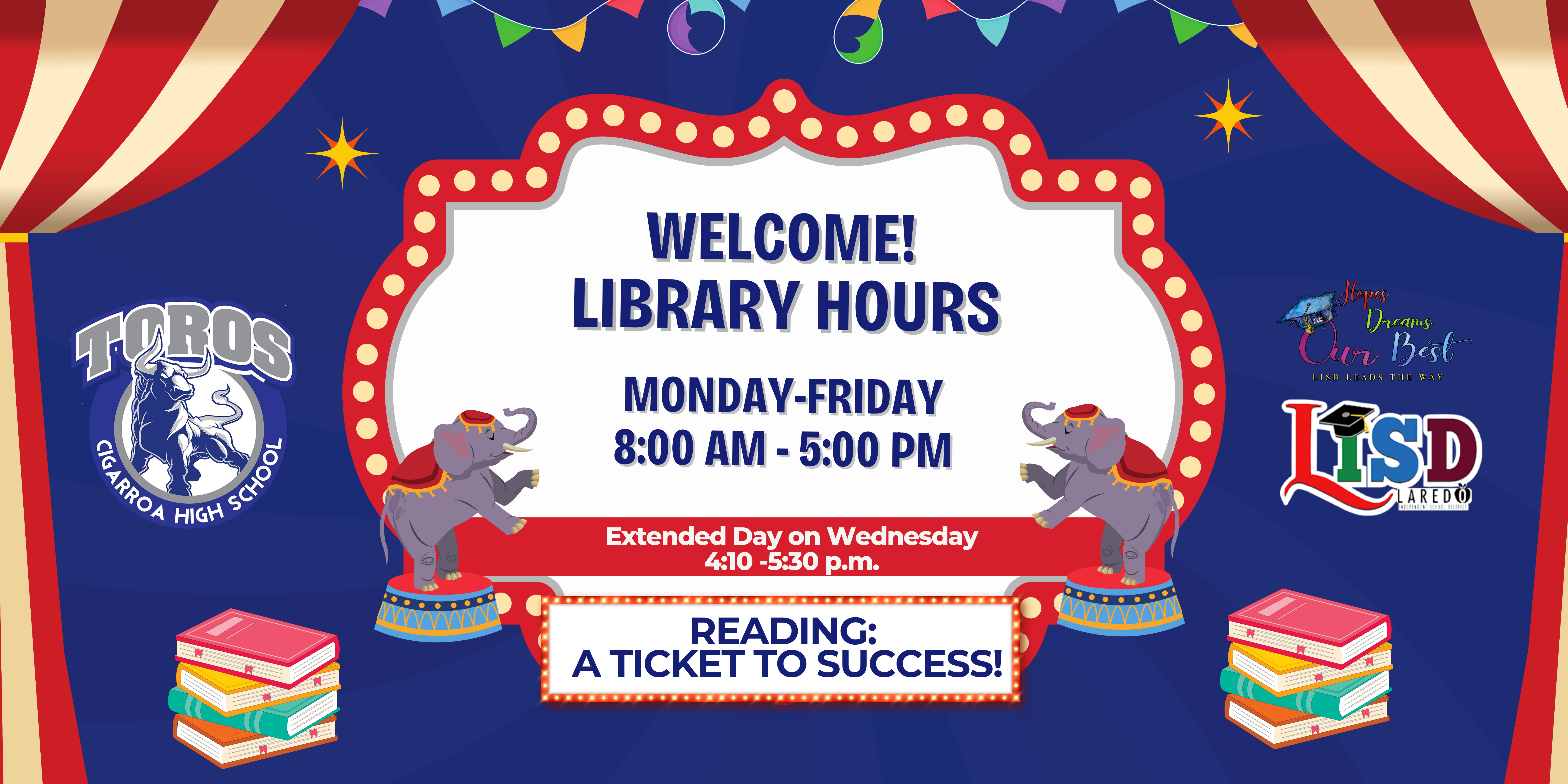 extended library hours