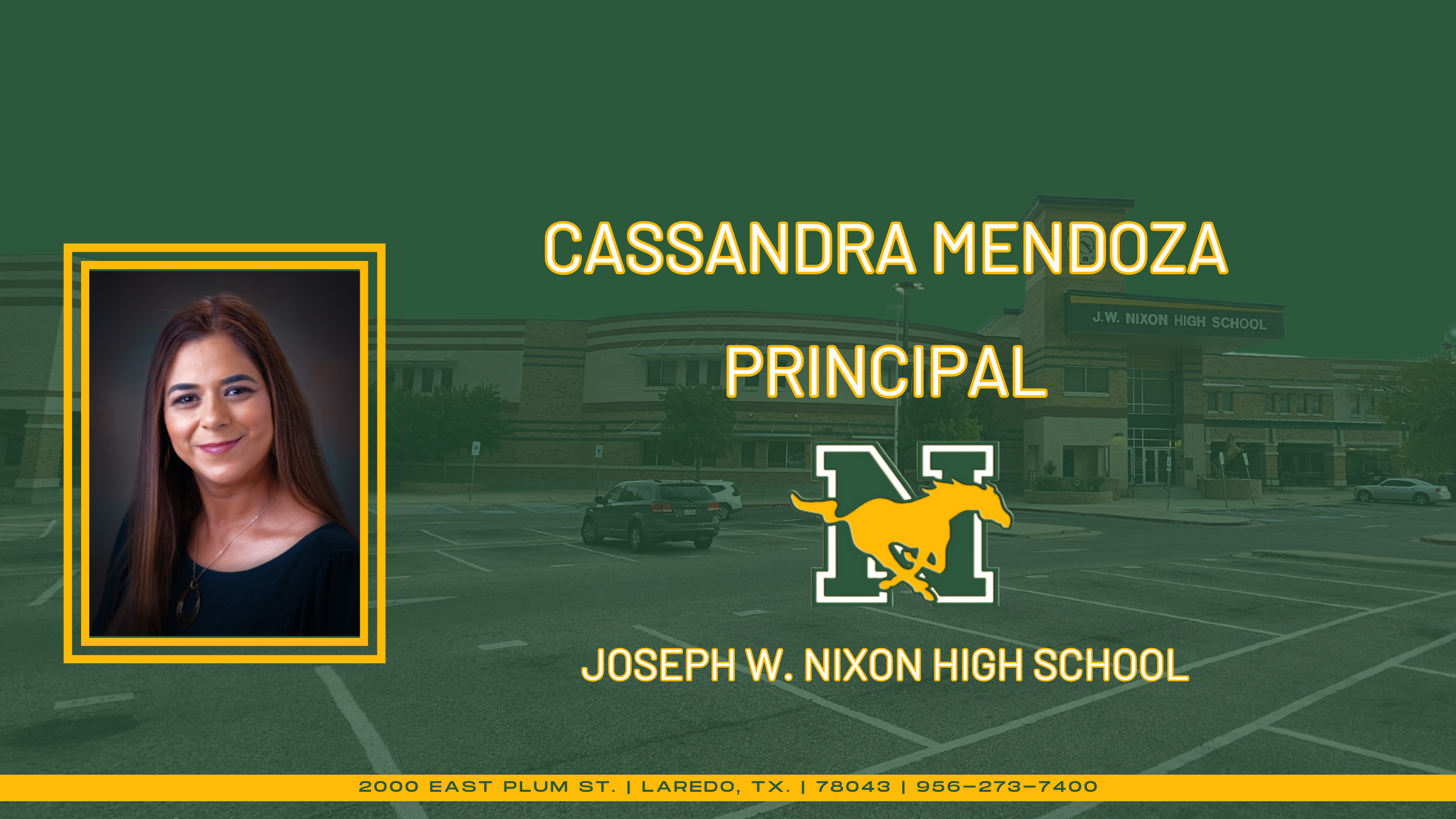 Cassandra Mendoza, NHS Principal