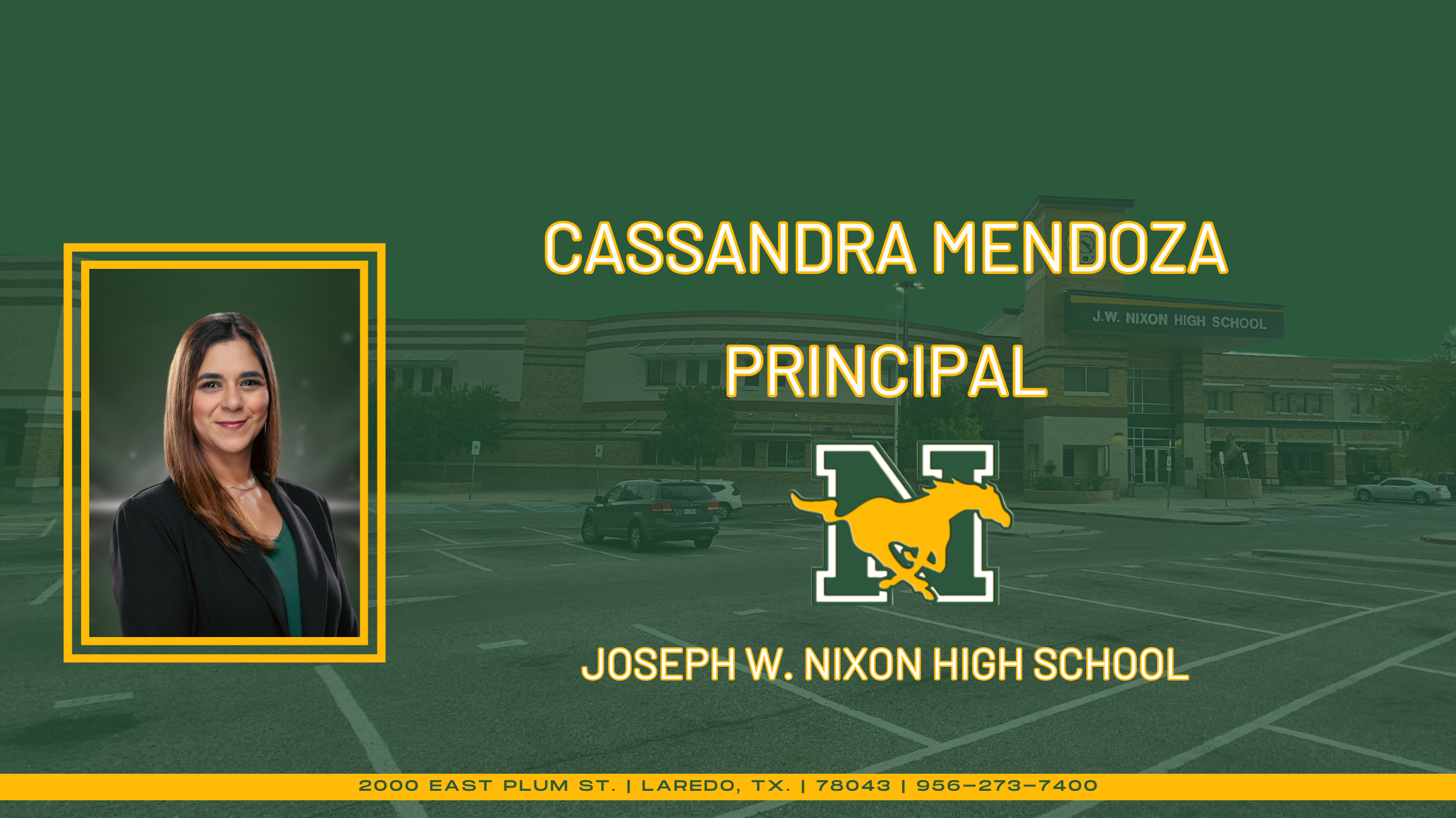 Cassandra Mendoza, NHS Principal