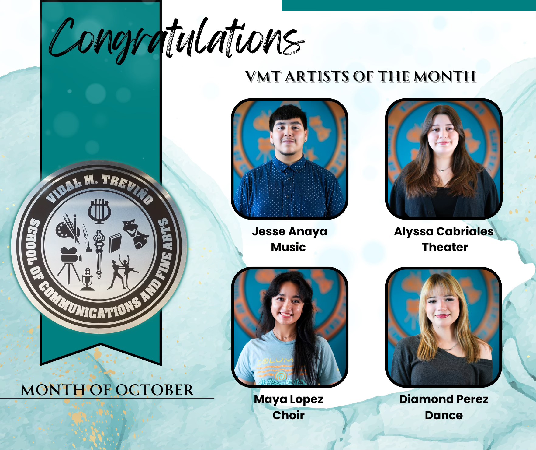 artists of the month