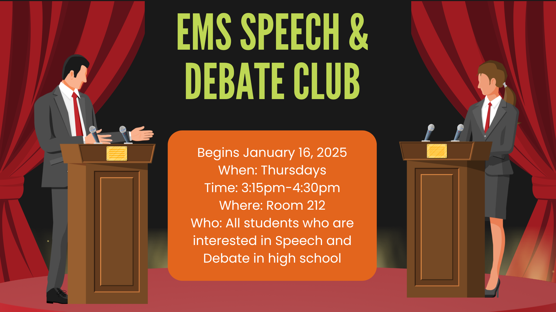 Speech Debate Club