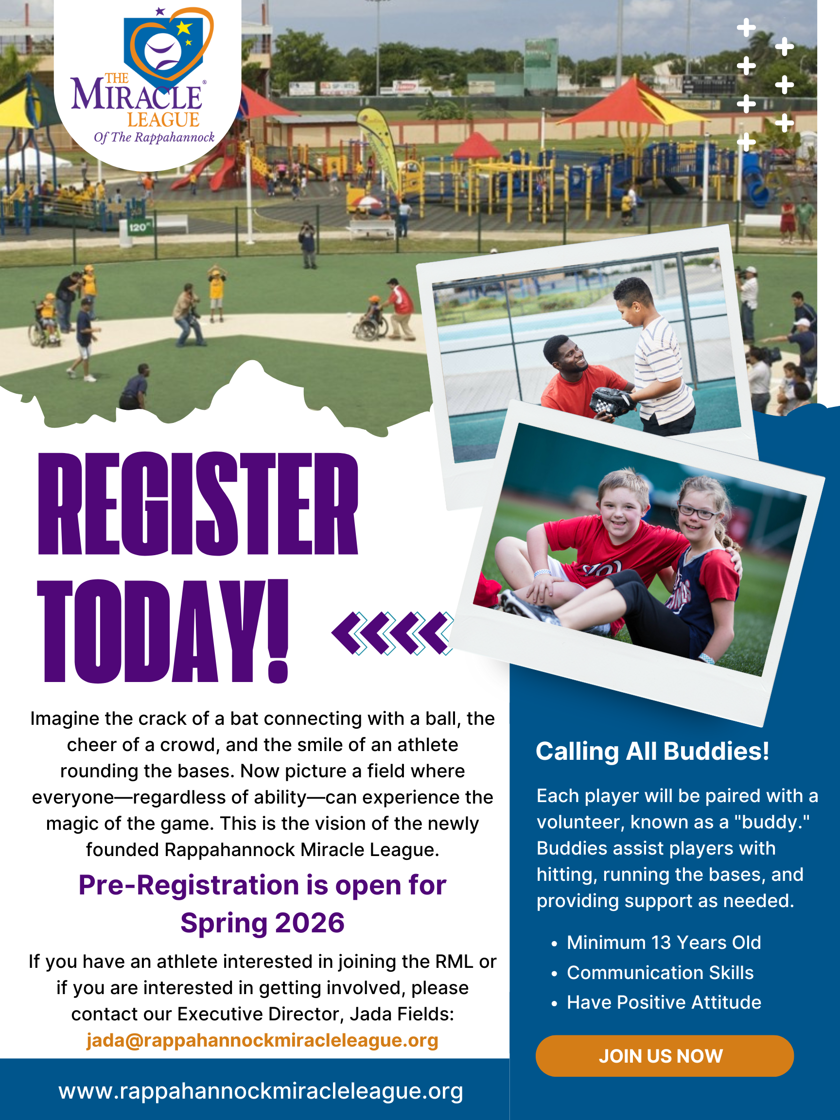 RML Register Flyer