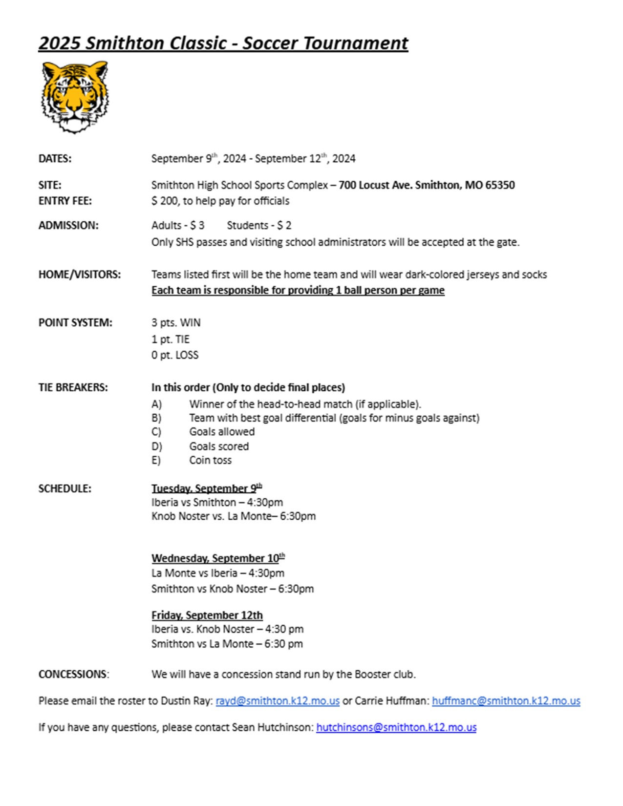 Smithton Classic Soccer Tournament