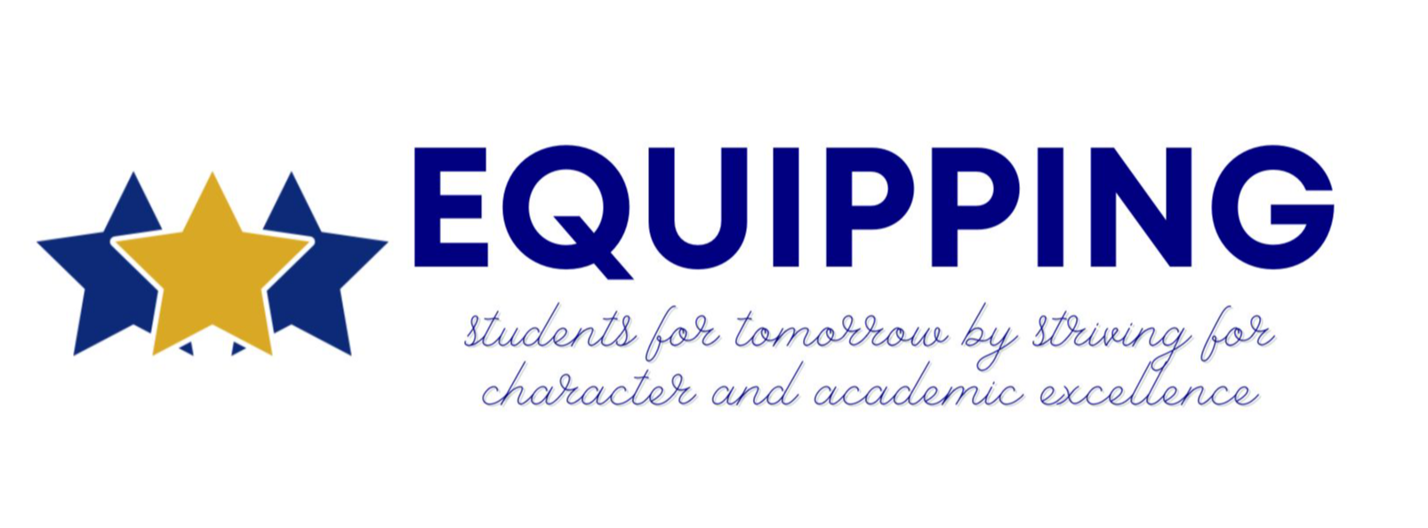 equipping students for tomorrow by striving for character and academic excellence
