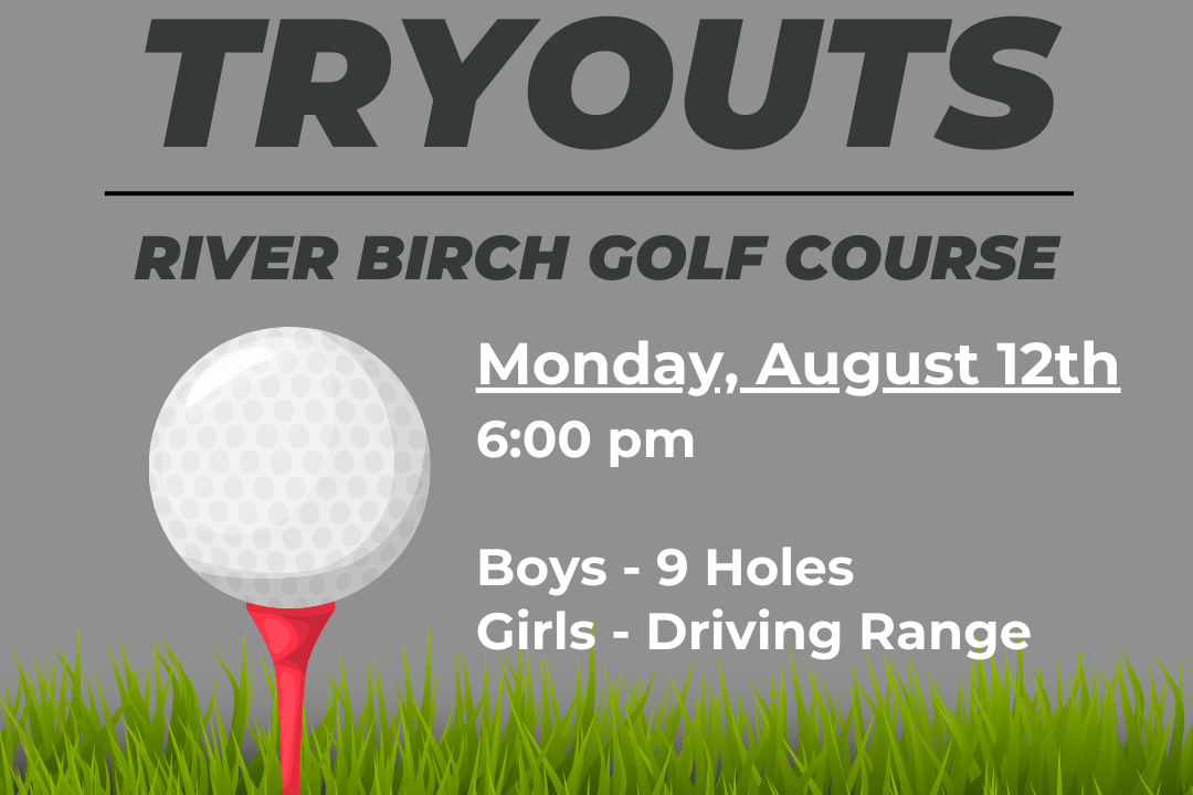 Golf Tryout Information