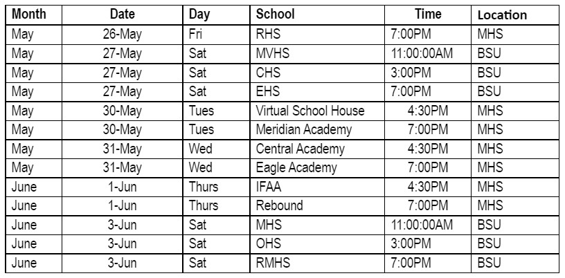 Senior's Corner and Graduation Information | Mountain View High School