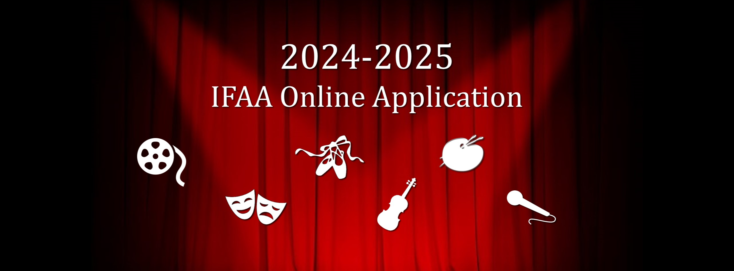 2024-2025 IFAA Online Application (art major graphics)