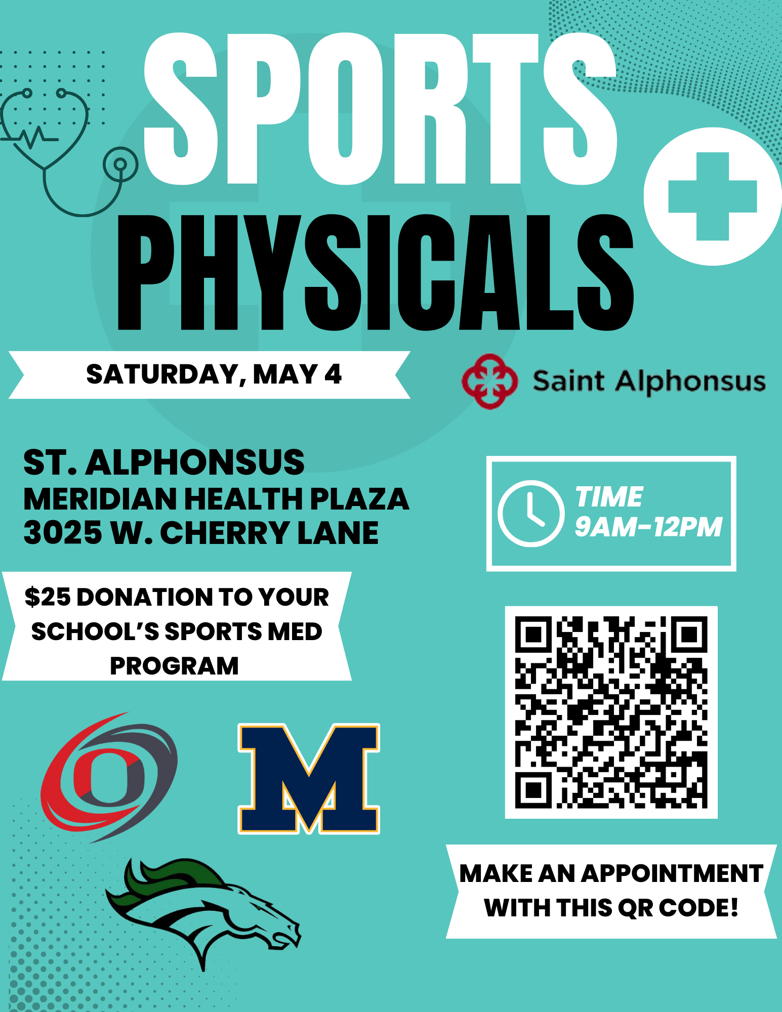 Sports Physical Clinic Flyer