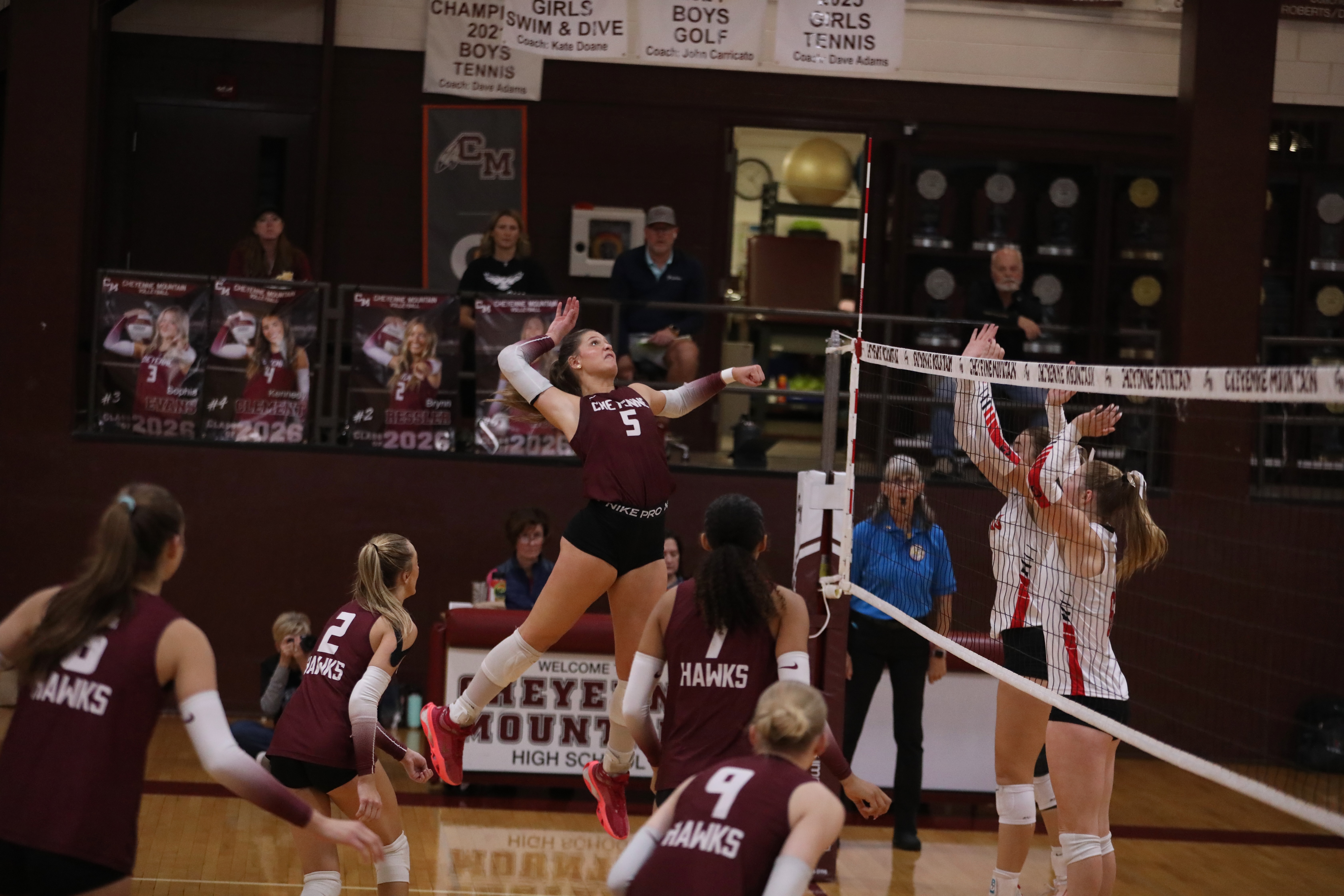 volleyball spike