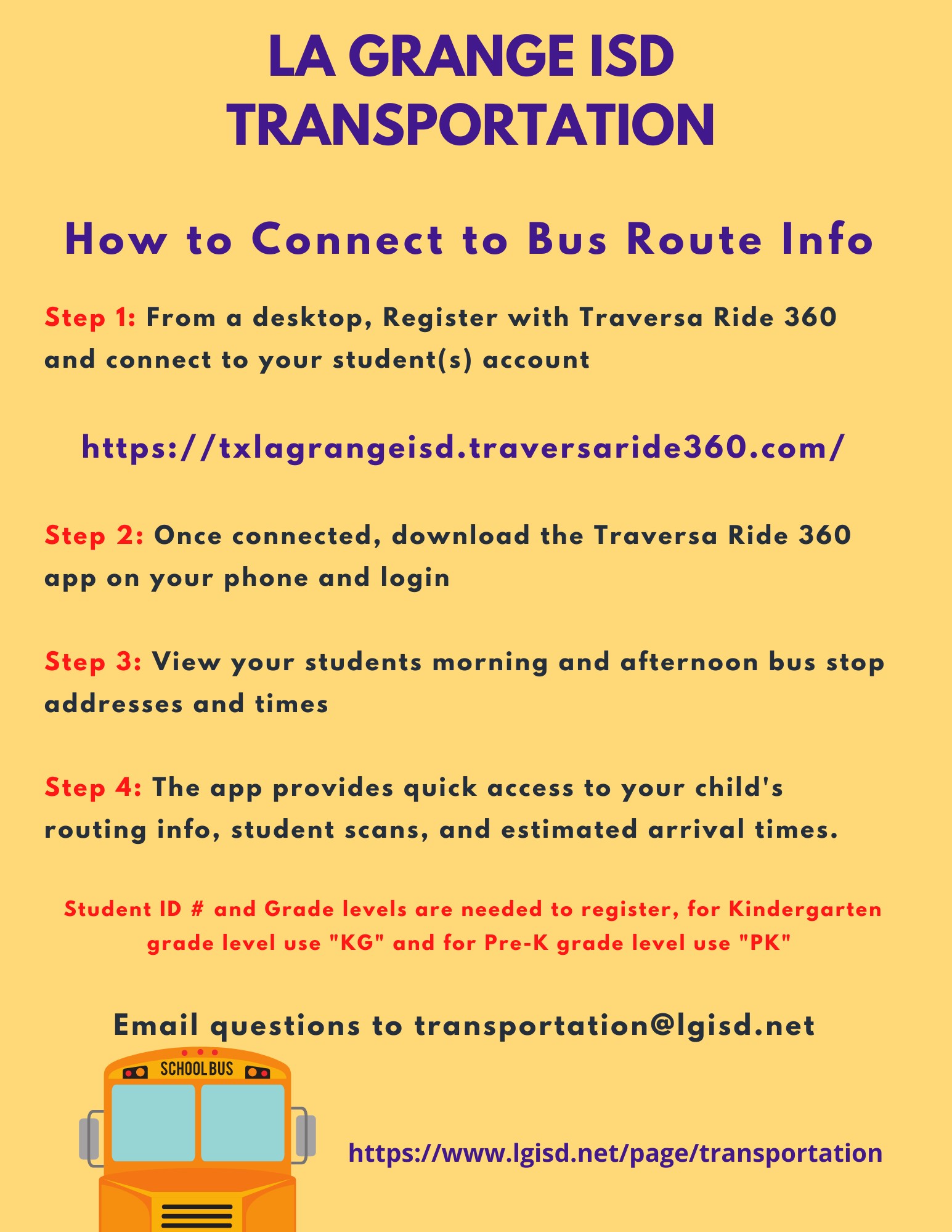 How to connect to bus routes