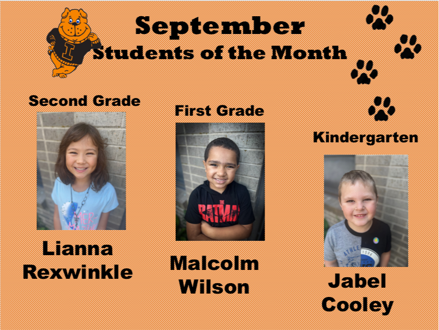 April  Students of the Month