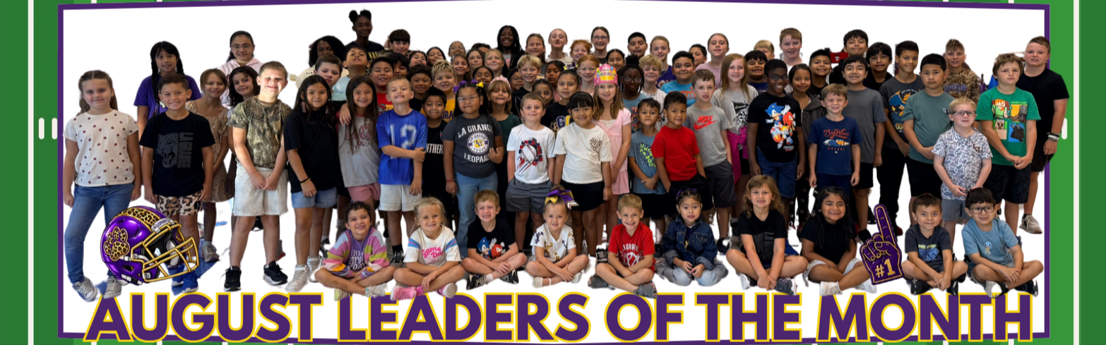 August Leaders of the Month
