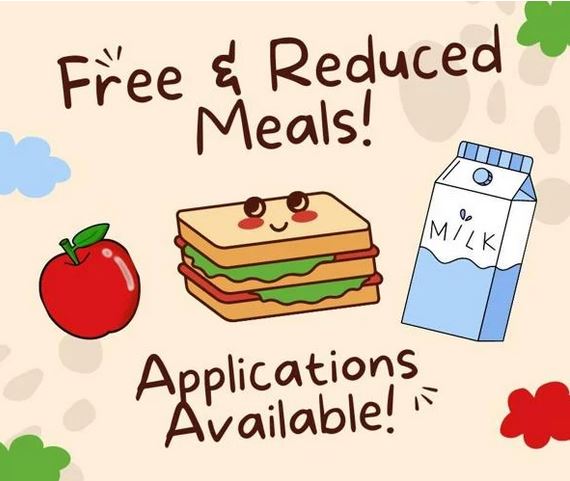 Free & Reduced Meals! Applications Available