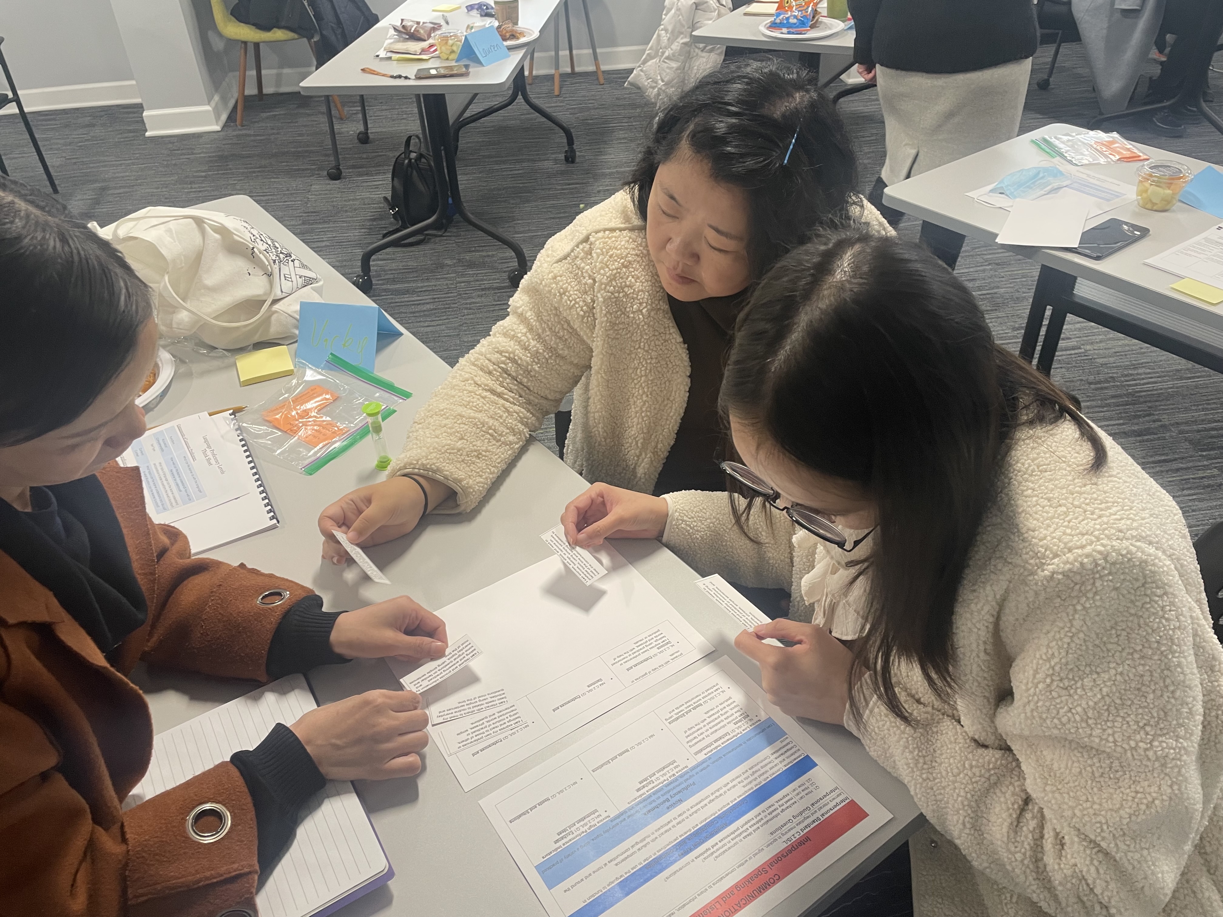 Mandarin teachers learning