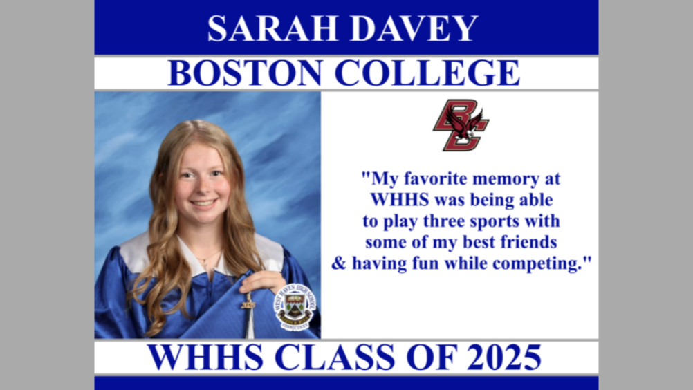 Sarah Davey - Boston College | Senior Profile