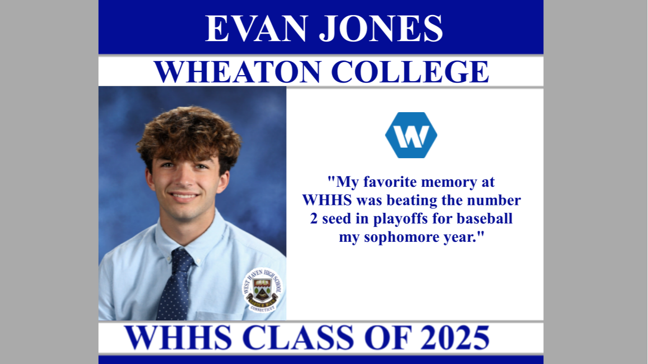 Evan Jones - Wheaton College - Senior Profile 