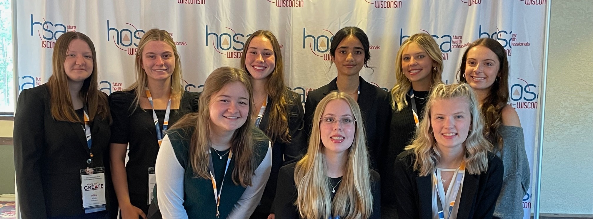Students at HOSA state conference