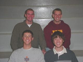 Jon Meier, Cory Rixen, Clint Grosz, Michael Friedt