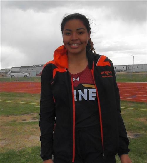 2019 Angel Erickson-100 M Dash-5th Place