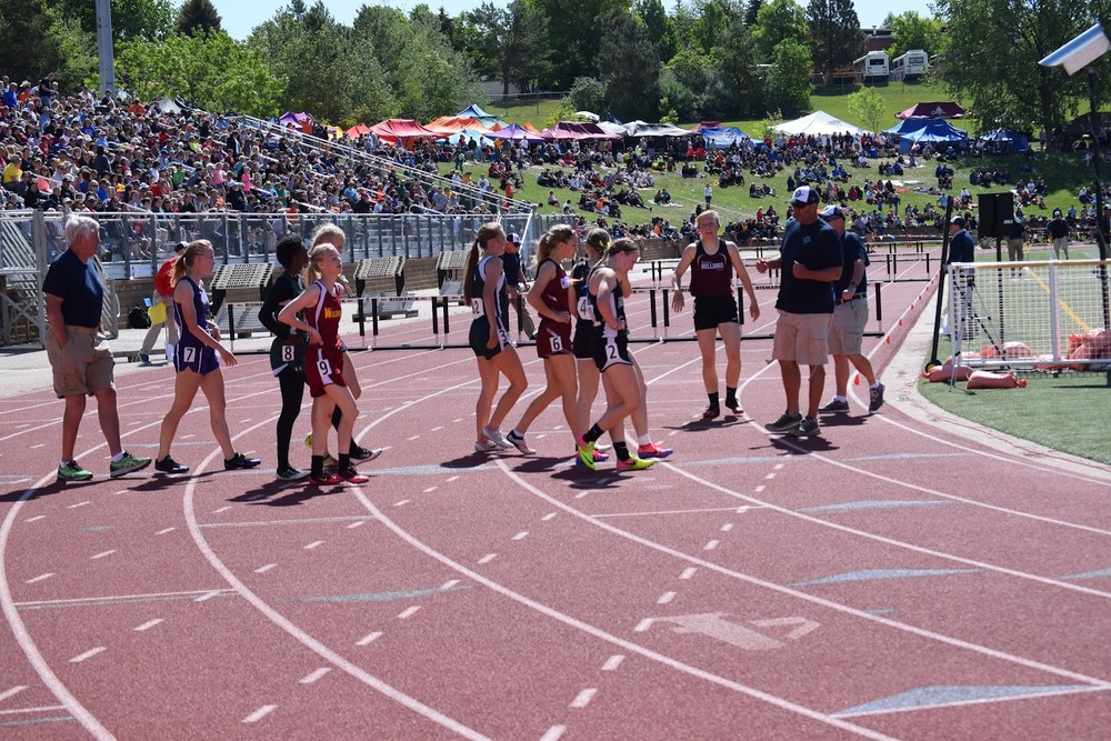 Morgan in 300 M Hurdle Prelims
