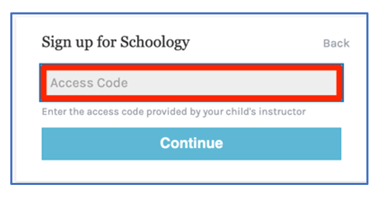 Schoology Website image directions