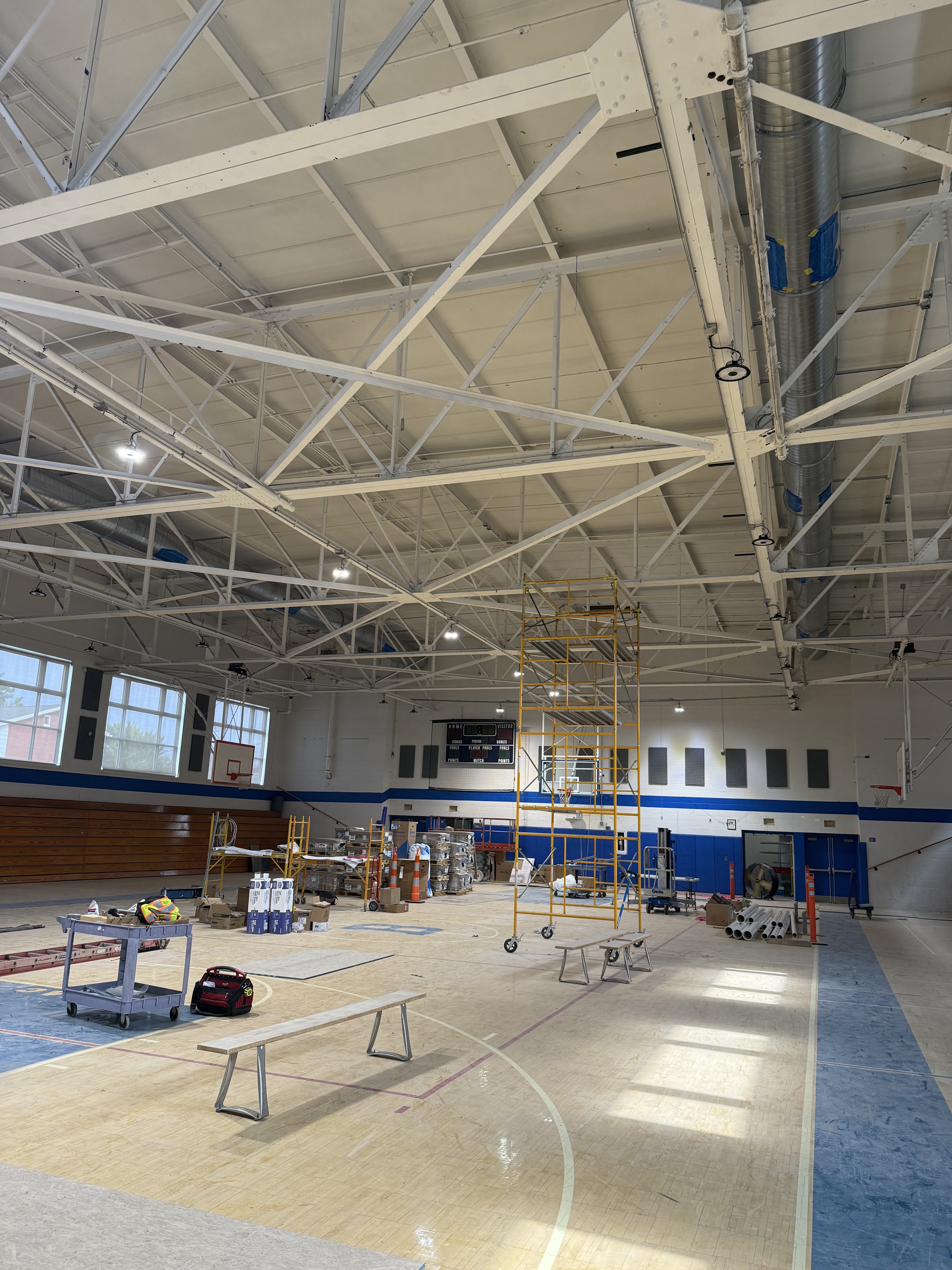 BHS renovation photo