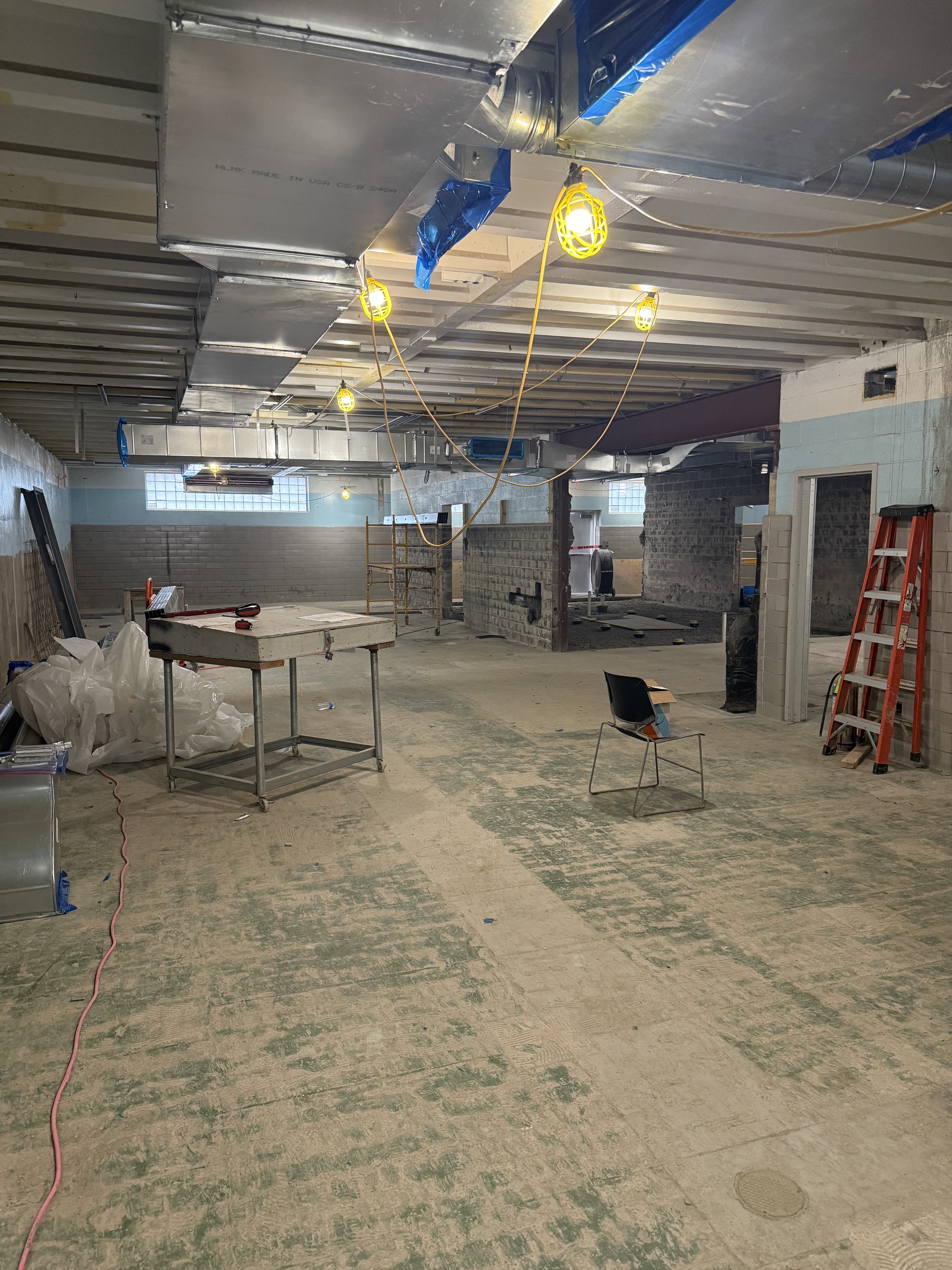 BHS renovation photo