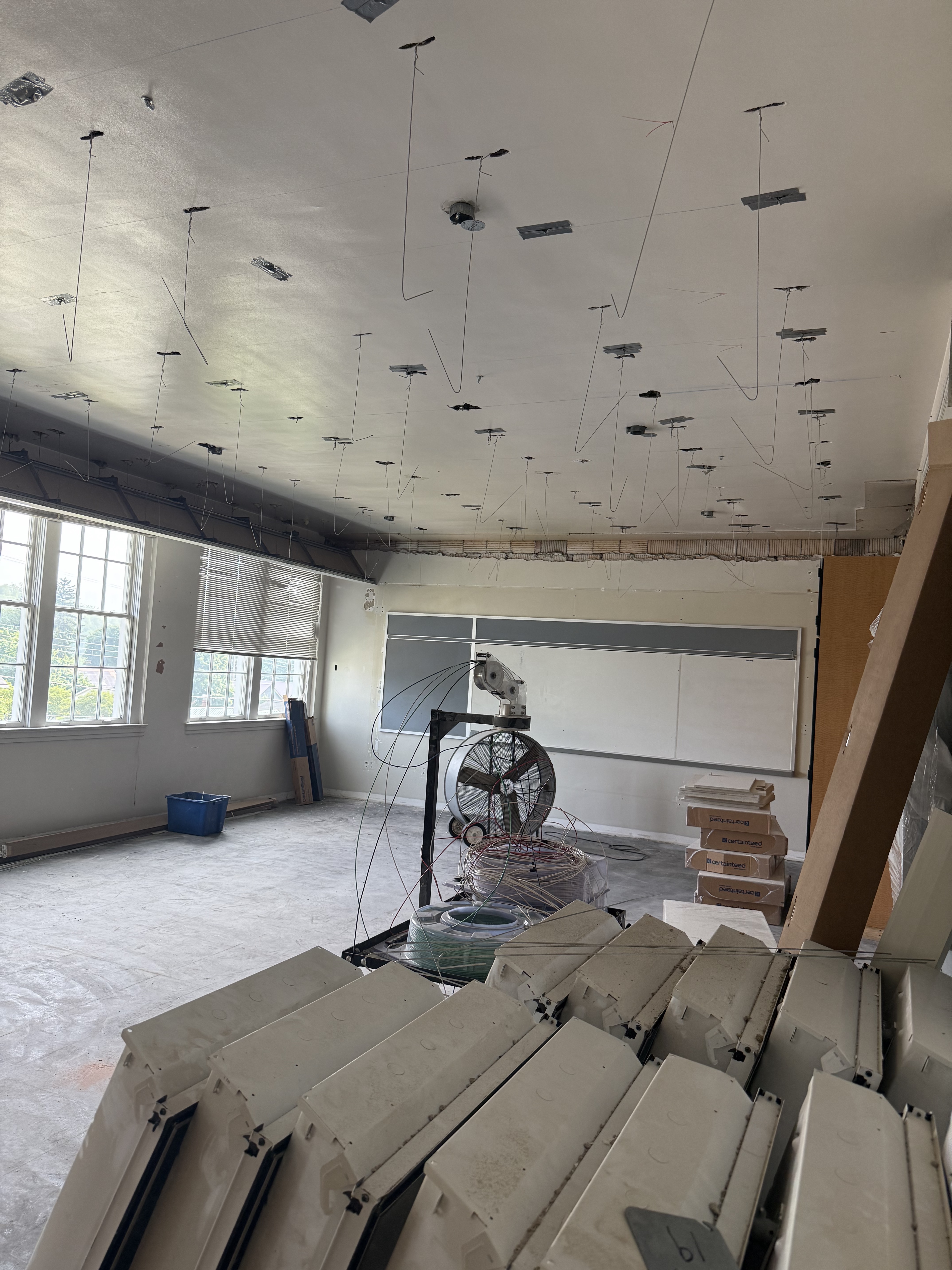 BHS renovation photo
