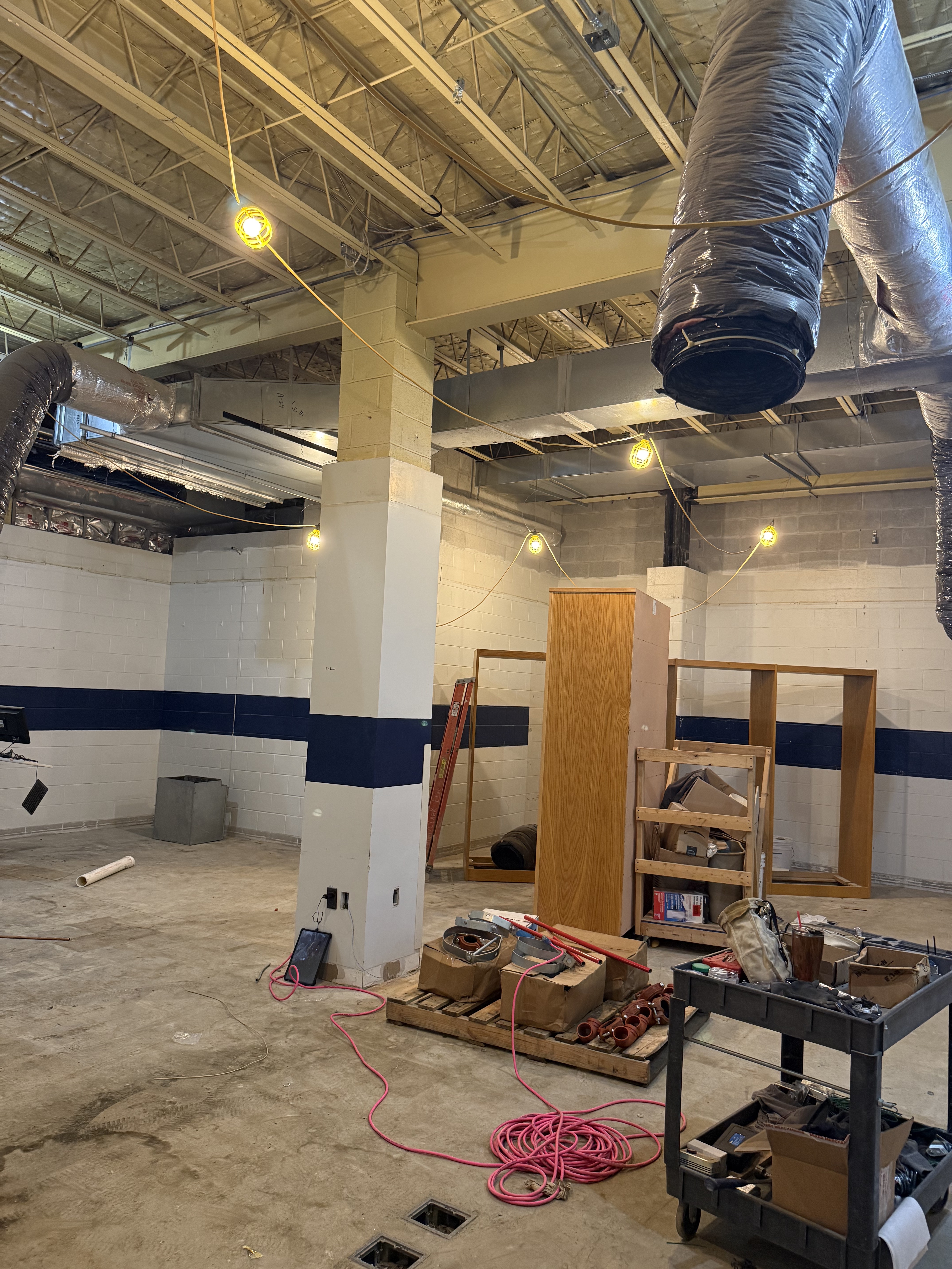 BHS renovation photo