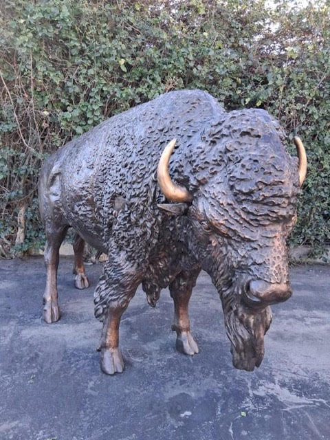 Bison Statue