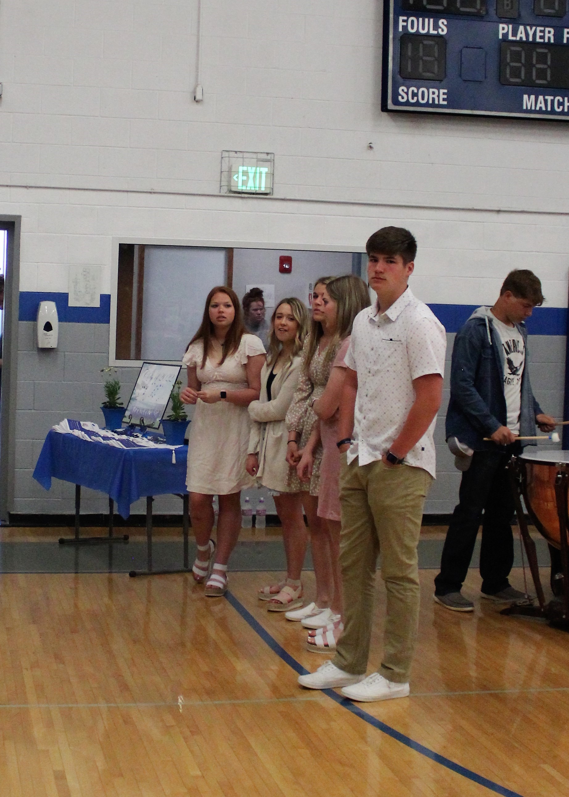 National Honor Society ushers