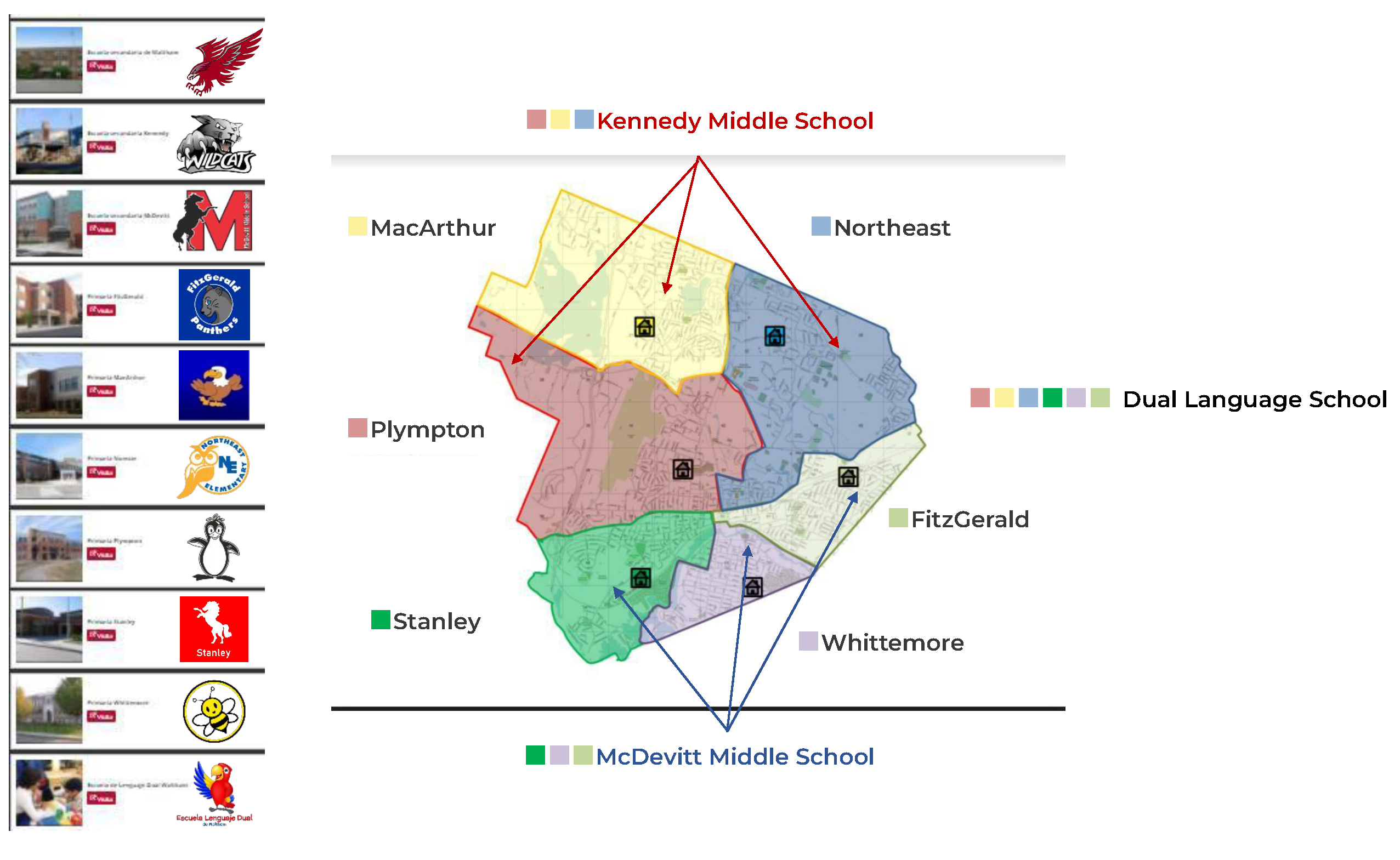 Waltham Public School Boundaries